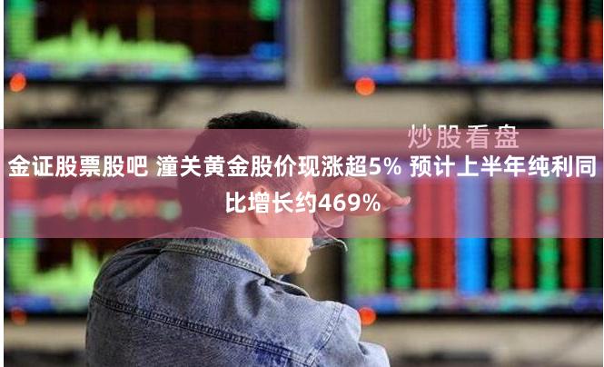 金证股票股吧 潼关黄金股价现涨超5% 预计上半年纯利同比增长约469%